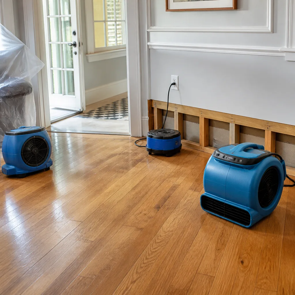Water damage drying